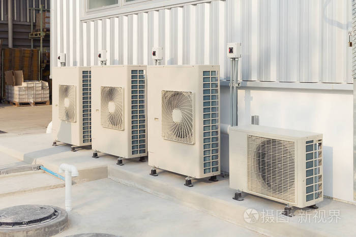城市建筑外立面上的商用空调系统探析
